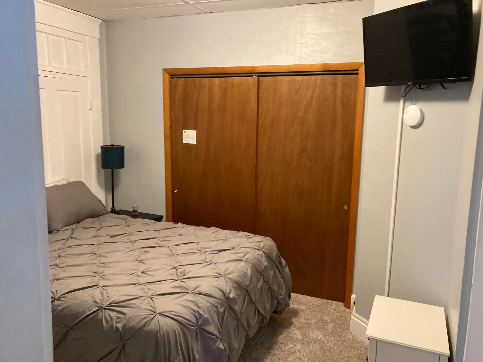 Private bedroom with queen bed